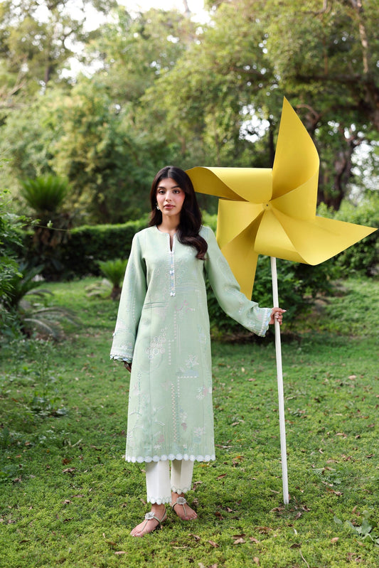 Sable Vogue | Sorae 26 | SWEET ESCAPE - Luxury Dress - available at Maria Faisal in UK and USA.