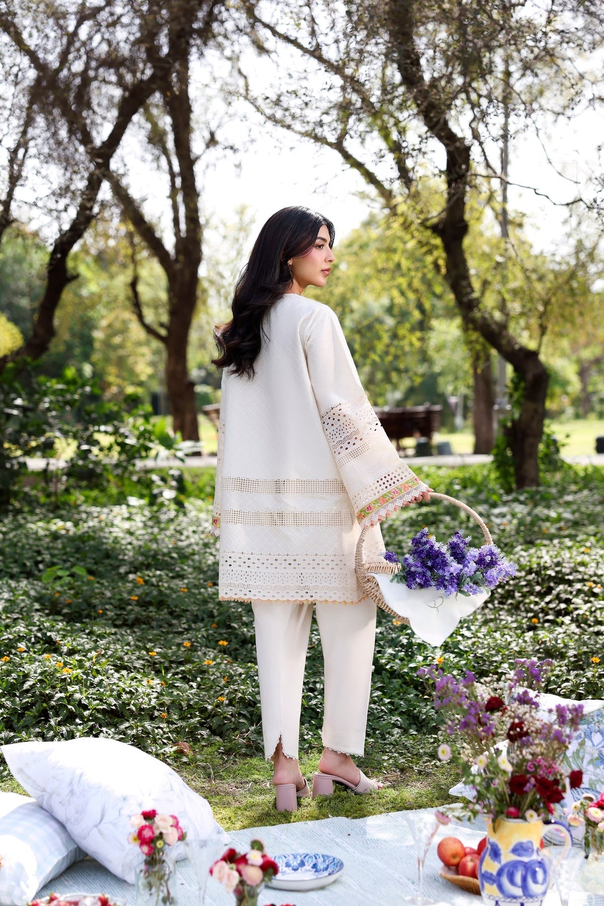 Sable Vogue | Sorae 26 | ORQUIDEA - Luxury Dress - available at Maria Faisal in UK and USA.