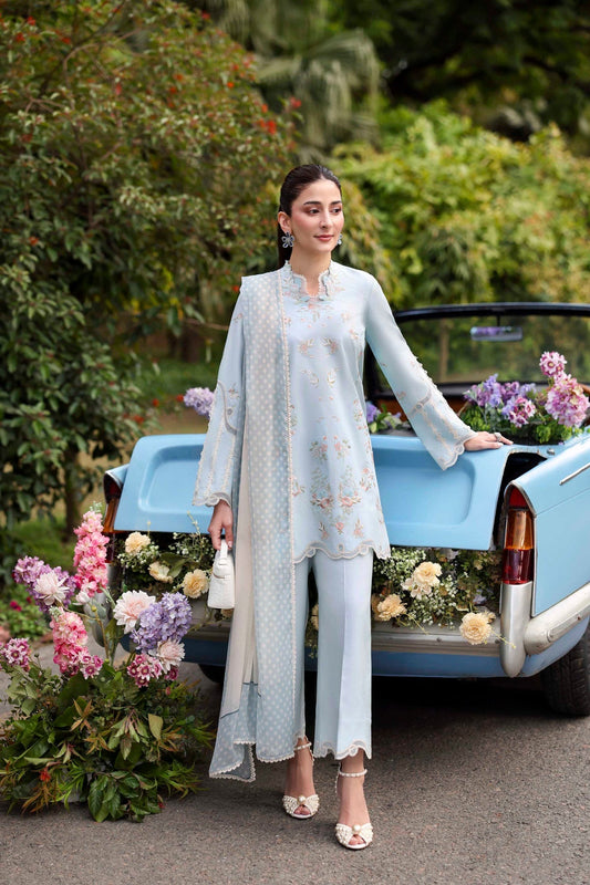 Sable Vogue | Sorae 26 | ENHA - Luxury Dress - available at Maria Faisal in UK and USA.