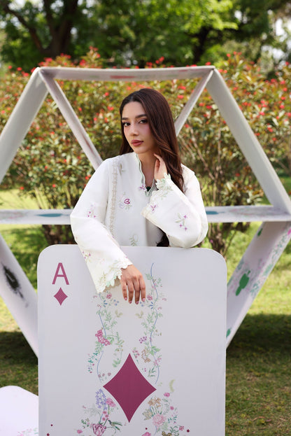 Sable Vogue | Sorae 26 | SAKURA - Luxury Dress - available at Maria Faisal in UK and USA.
