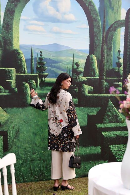 Sable Vogue | Sorae 26 | MORNING GLORY - Luxury Dress - available at Maria Faisal in UK and USA.