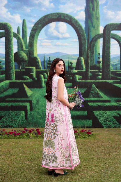 Sable Vogue | Sorae 26 | MOANA PINK - Luxury Dress - available at Maria Faisal in UK and USA.