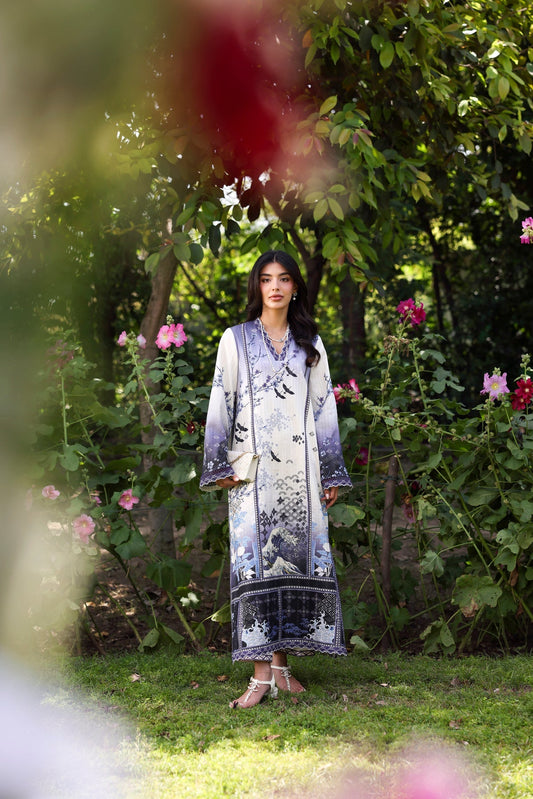 Sable Vogue | Sorae 26 | DAHLIA - Luxury Dress - available at Maria Faisal in UK and USA.