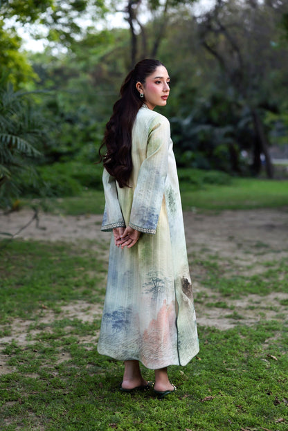 Sable Vogue | Sorae 26 | ZINNIA - Luxury Dress - available at Maria Faisal in UK and USA.