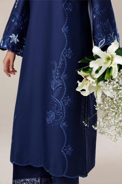 Azure | Chic Essentials | Sapphire Babe - Casual Dress - available at Maria Faisal in UK and USA.