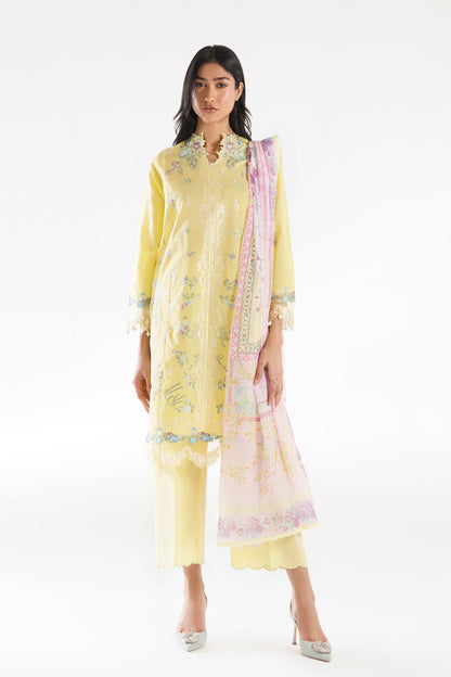 Sana Safinaz | Luxury Pret | Muzlin Lawn Suit SC26MUZ111BP3 - Dress - available at Maria Faisal in UK and USA.
