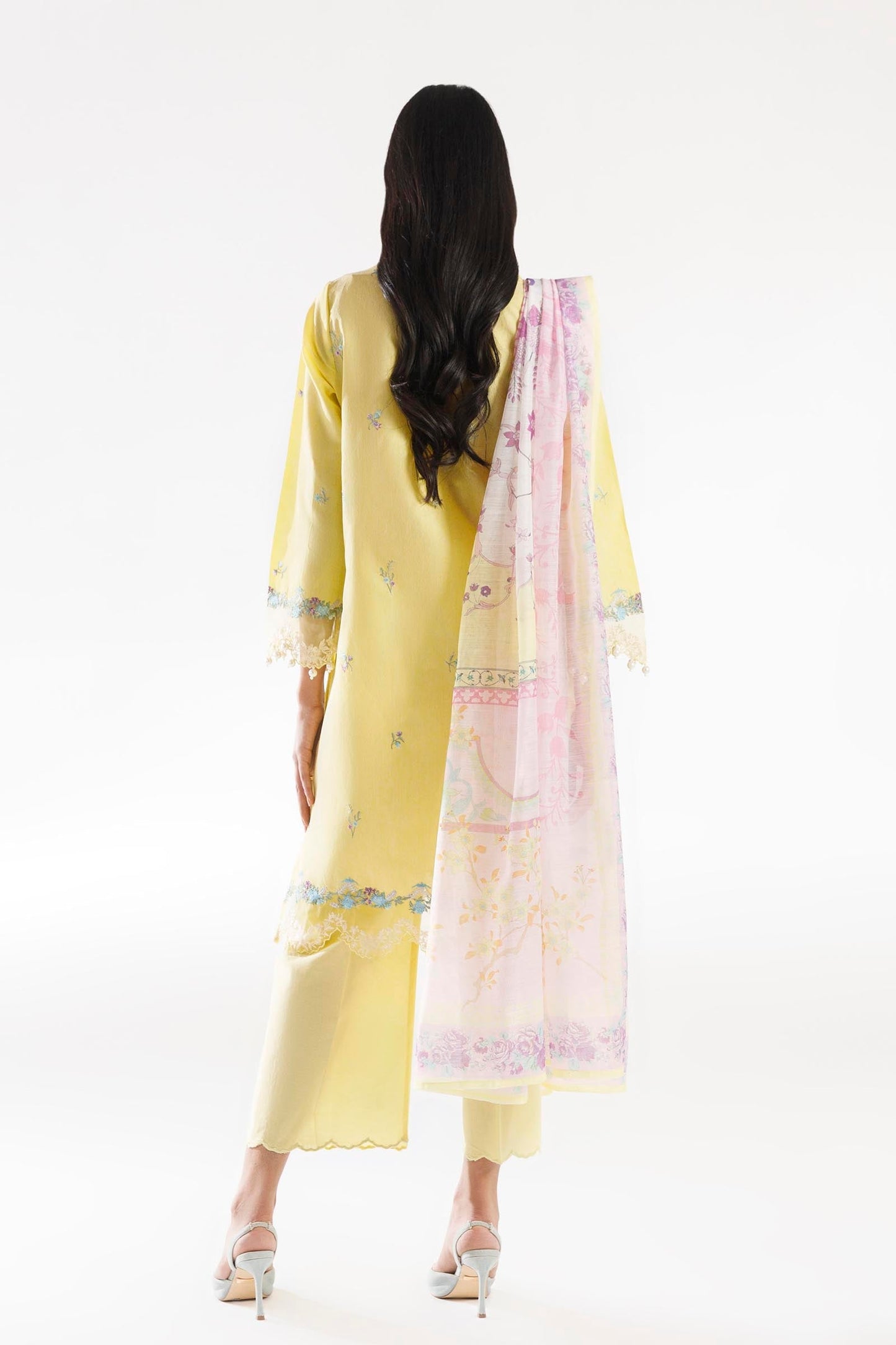 Sana Safinaz | Luxury Pret | Muzlin Lawn Suit SC26MUZ111BP3 - Dress - available at Maria Faisal in UK and USA.