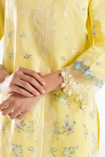 Sana Safinaz | Luxury Pret | Muzlin Lawn Suit SC26MUZ111BP3 - Dress - available at Maria Faisal in UK and USA.