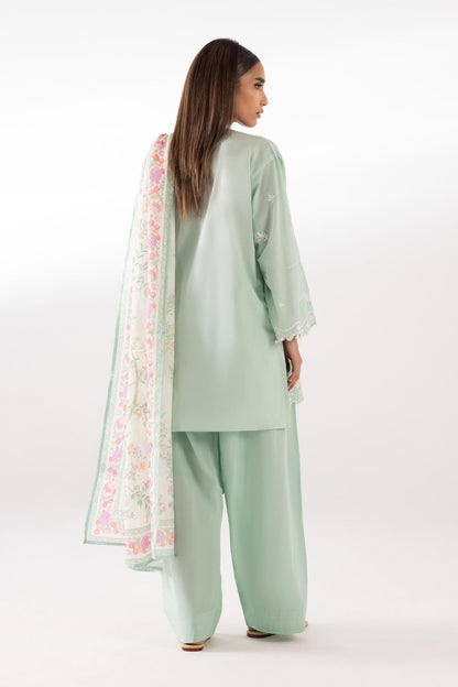 Sana Safinaz | Luxury Pret | Muzlin Lawn Suit SC26MUZ210AP3 - Dress - available at Maria Faisal in UK and USA.