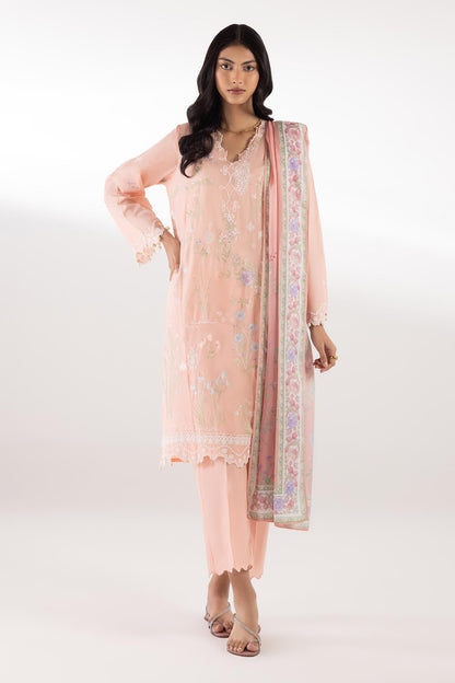 Sana Safinaz | Luxury Pret | Muzlin Lawn Suit SC26MUZ210BP3 - Dress - available at Maria Faisal in UK and USA.