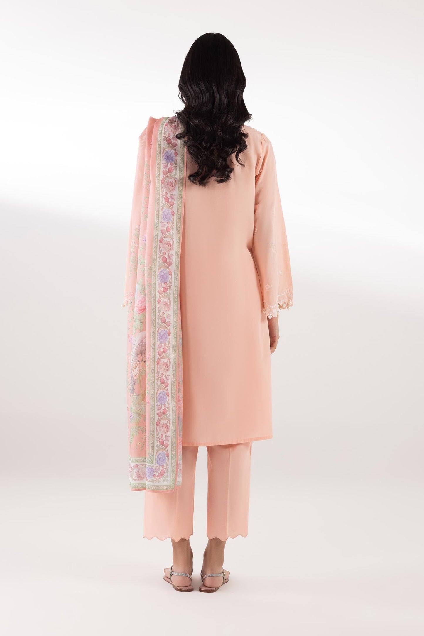 Sana Safinaz | Luxury Pret | Muzlin Lawn Suit SC26MUZ210BP3 - Dress - available at Maria Faisal in UK and USA.
