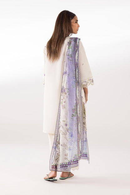 Sana Safinaz | Luxury Pret | Muzlin Lawn Suit SC26MUZ211AP3 - Dress - available at Maria Faisal in UK and USA.