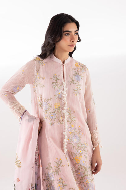 Sana Safinaz | Luxury Pret | Muzlin Lawn Suit SC26MUZ213BP3 - Dress - available at Maria Faisal in UK and USA.