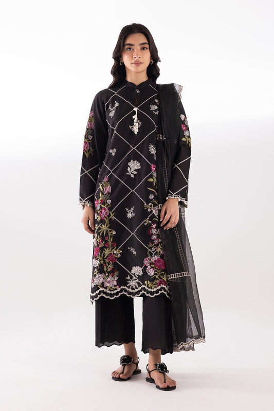 Sana Safinaz | Luxury Pret | Muzlin Lawn Suit SC26MUZ219AP3 - Dress - available at Maria Faisal in UK and USA.