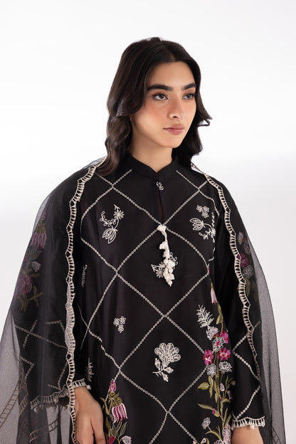 Sana Safinaz | Luxury Pret | Muzlin Lawn Suit SC26MUZ219AP3 - Dress - available at Maria Faisal in UK and USA.