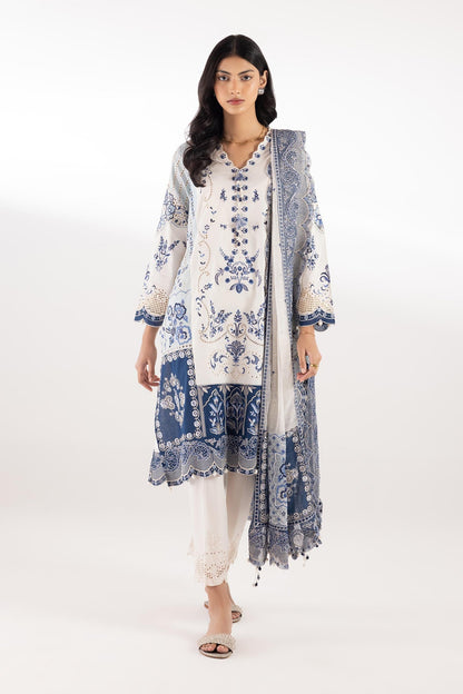 Sana Safinaz | Luxury Pret | Lawn Suit SC26SGE423P3 - Dress - available at Maria Faisal in UK and USA.