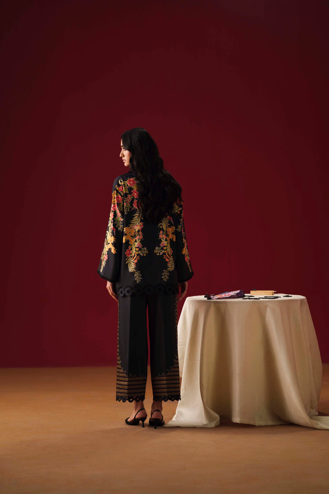 Sable Vogue | Co ords Sets | SCS-05-25 - Luxury Dress - available at Maria Faisal in UK and USA.