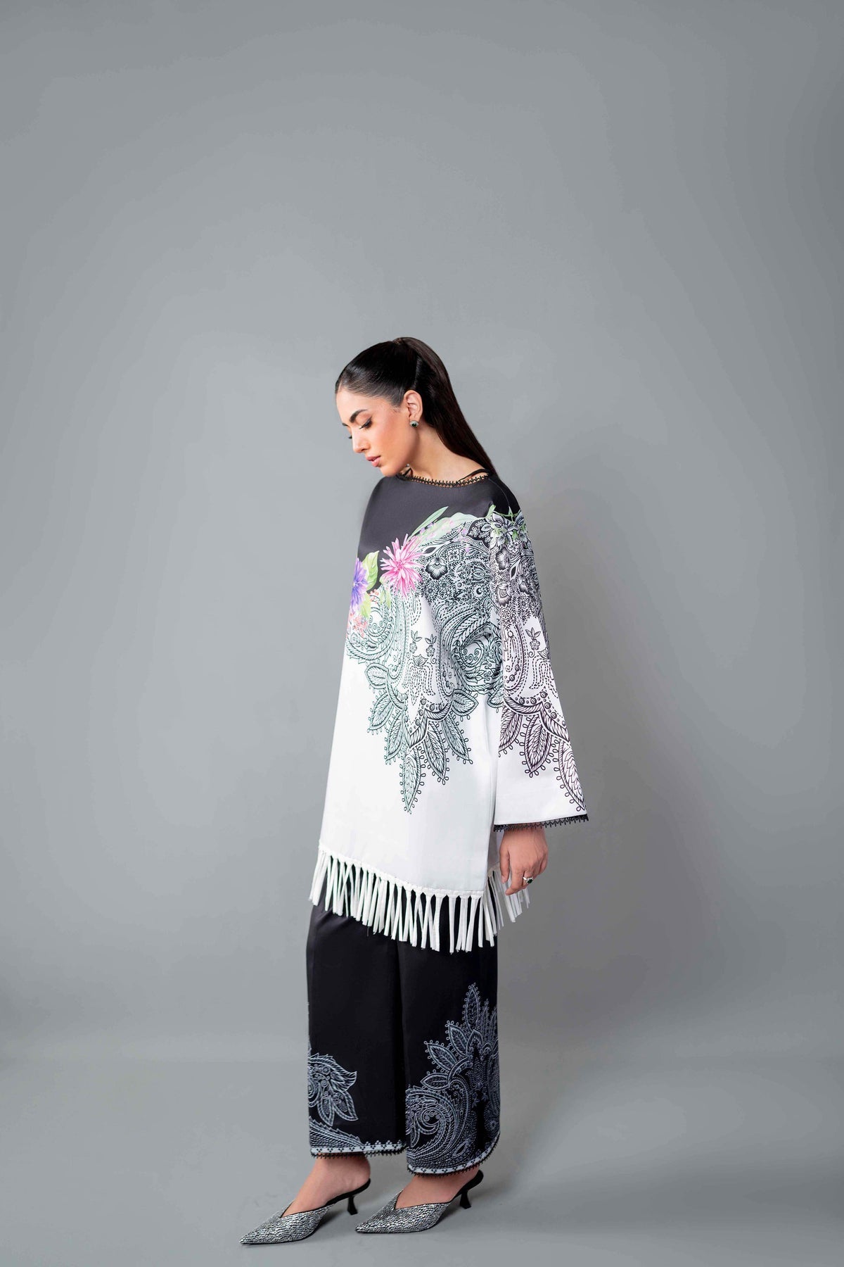 Sable Vogue | Co ords Sets | Scs-P1 - Luxury Dress - available at Maria Faisal in UK and USA.