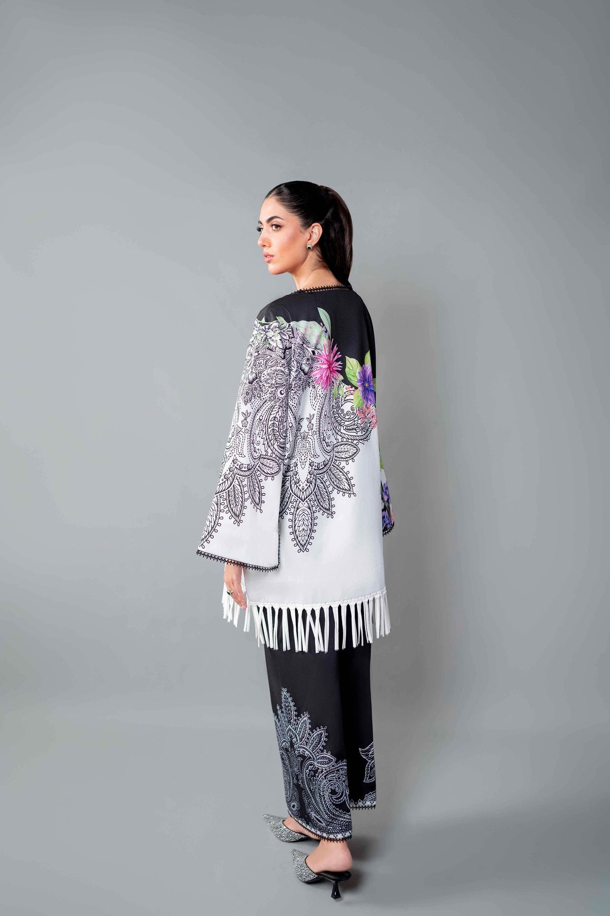 Sable Vogue | Co ords Sets | Scs-P1 - Luxury Dress - available at Maria Faisal in UK and USA.