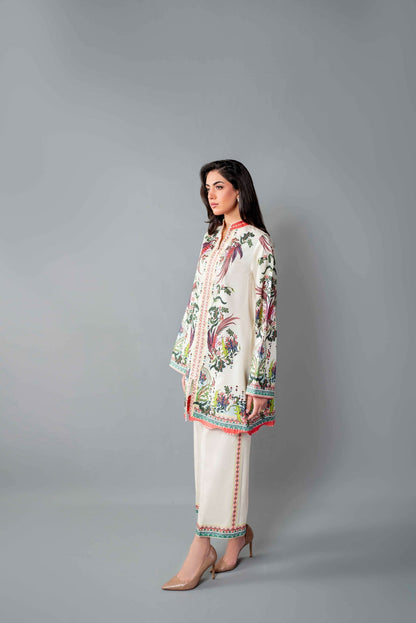 Sable Vogue | Co ords Sets | Scs-P2 - Luxury Dress - available at Maria Faisal in UK and USA.