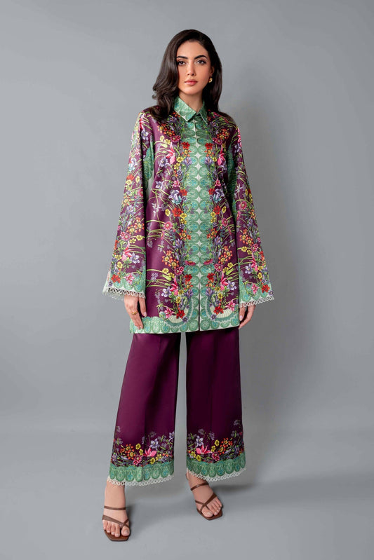 Sable Vogue | Co ords Sets | Scs-P5 - Luxury Dress - available at Maria Faisal in UK and USA.