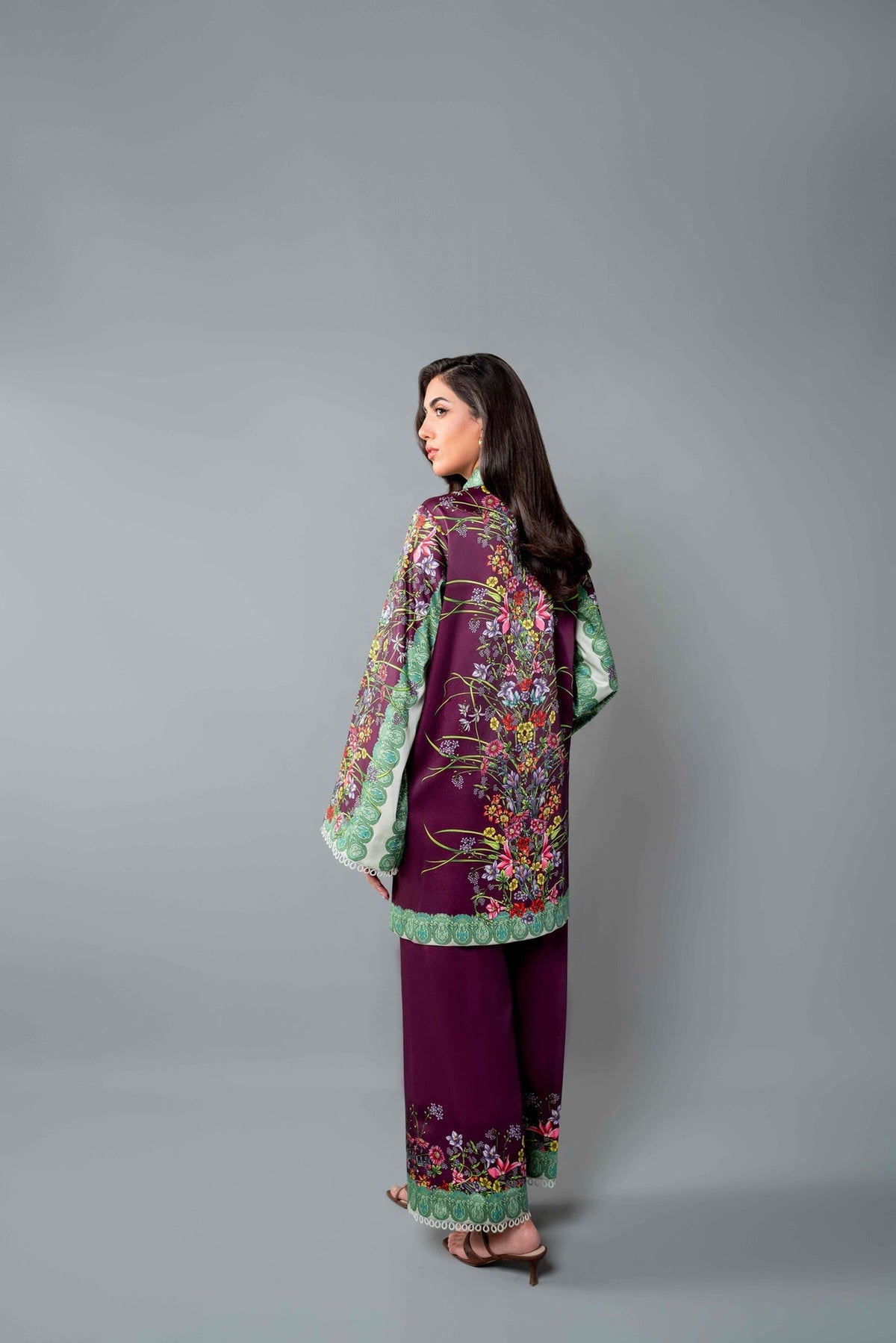 Sable Vogue | Co ords Sets | Scs-P5 - Luxury Dress - available at Maria Faisal in UK and USA.