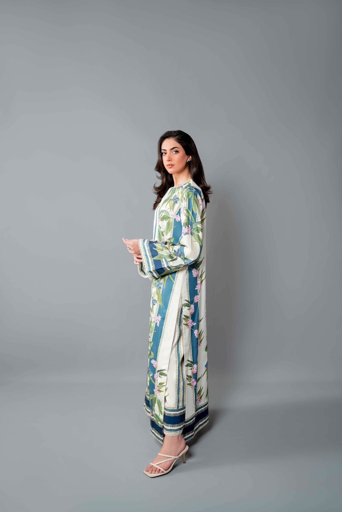 Sable Vogue | Co ords Sets | Scs-P6-1 - Luxury Dress - available at Maria Faisal in UK and USA.