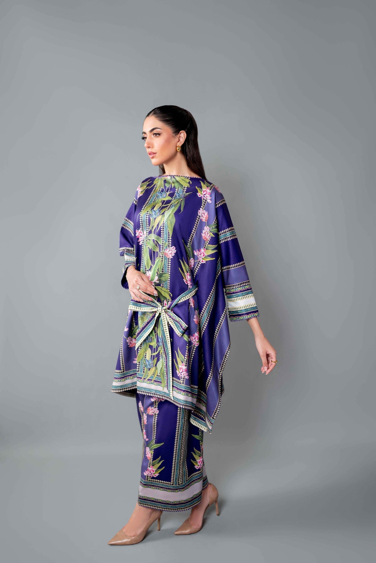 Sable Vogue | Co ords Sets | Scs-P6-2 - Luxury Dress - available at Maria Faisal in UK and USA.