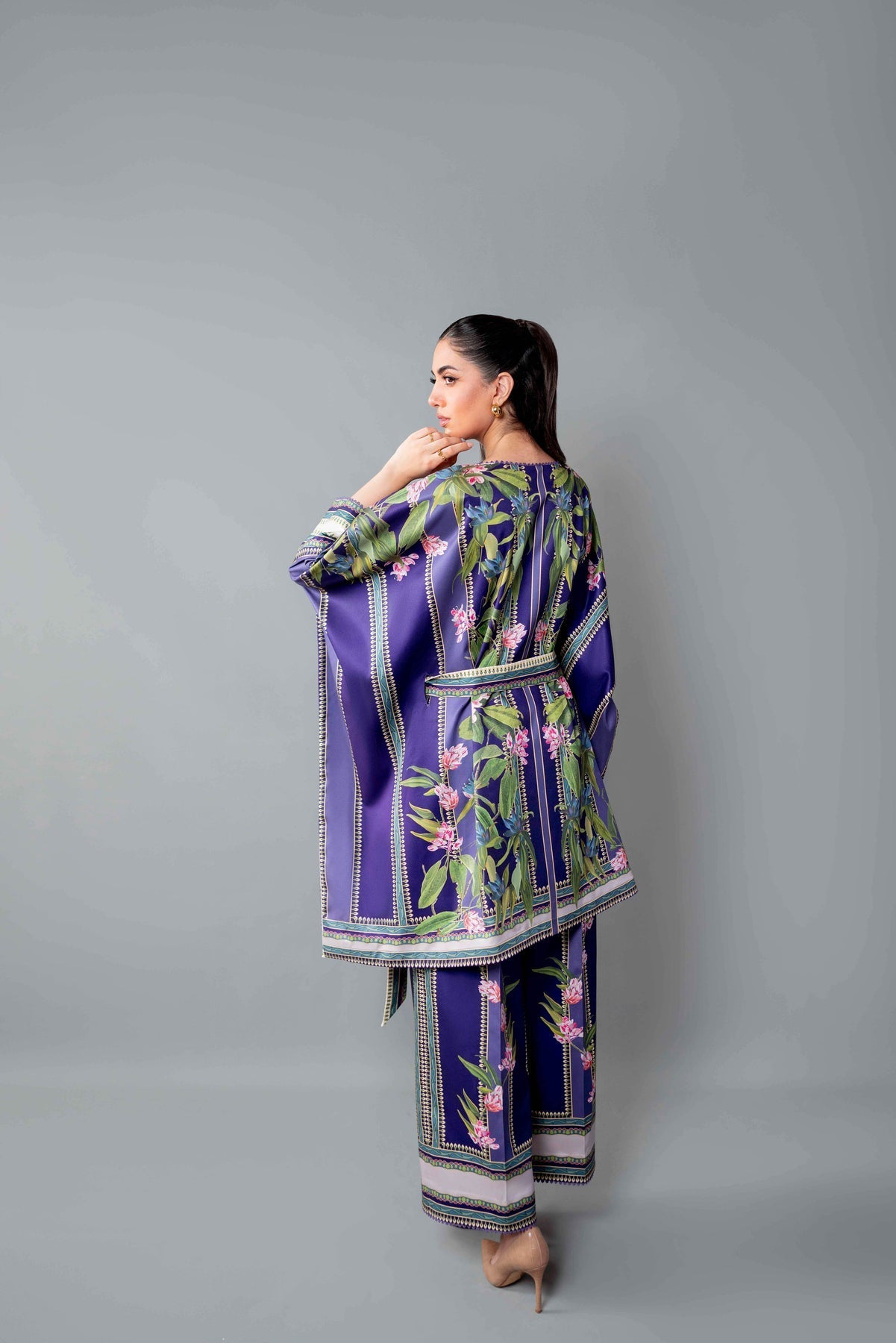 Sable Vogue | Co ords Sets | Scs-P6-2 - Luxury Dress - available at Maria Faisal in UK and USA.