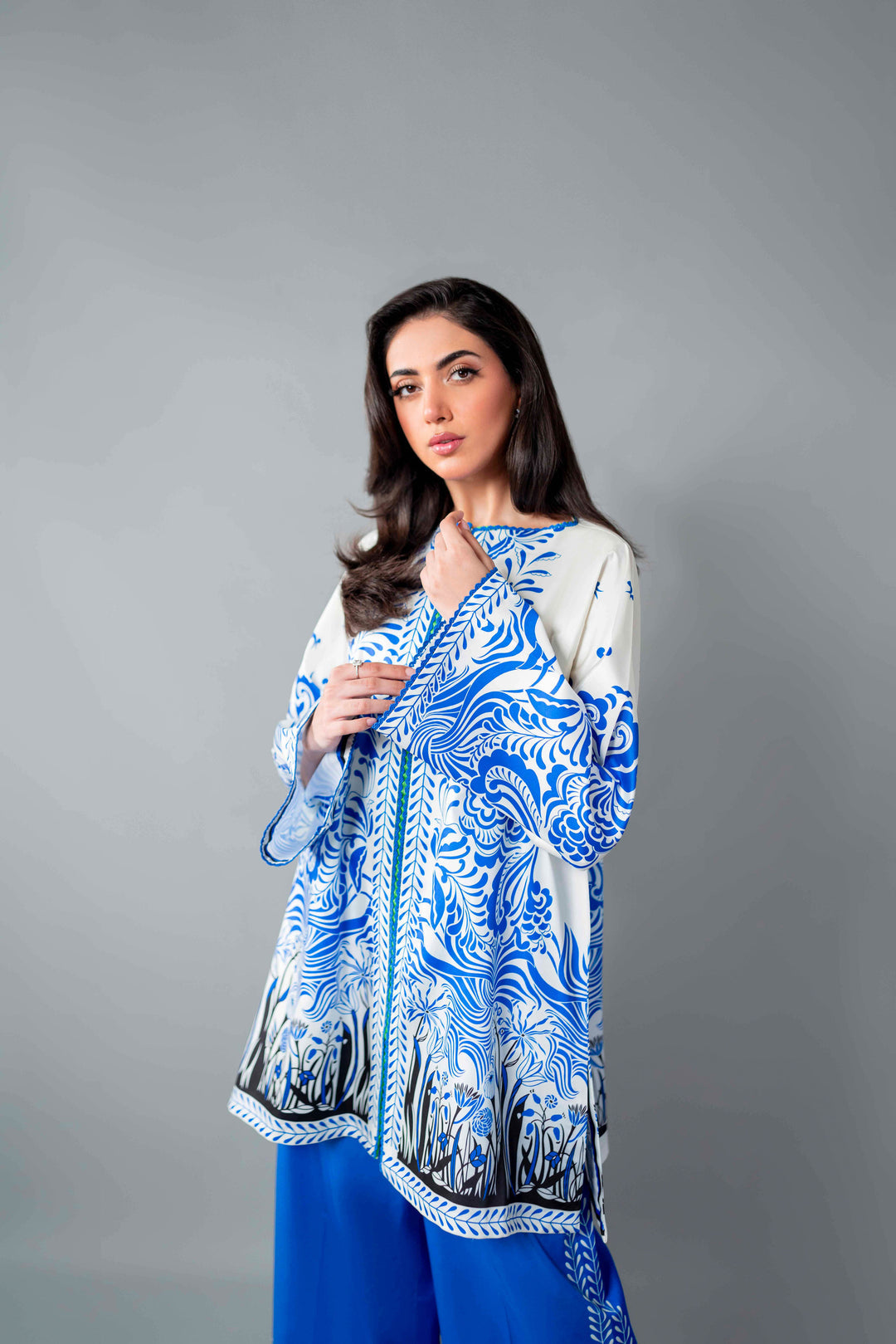 Sable Vogue | Co ords Sets | Scs-P7 - Luxury Dress - available at Maria Faisal in UK and USA.