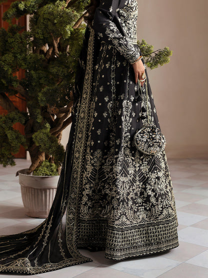 Gulaal | Serica Raw Silk | Sorelia - Formal Dress - available at Maria Faisal in UK and USA.