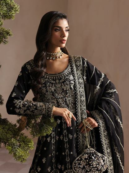 Gulaal | Serica Raw Silk | Sorelia - Formal Dress - available at Maria Faisal in UK and USA.