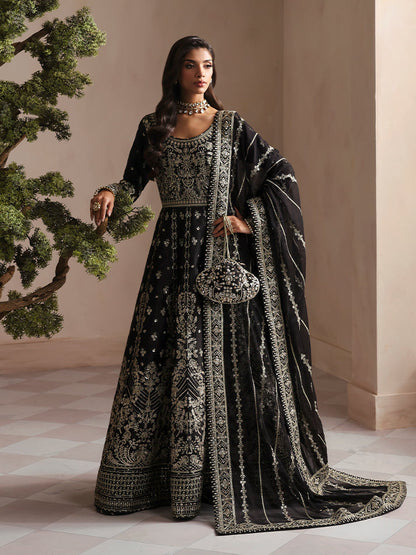 Gulaal | Serica Raw Silk | Sorelia - Formal Dress - available at Maria Faisal in UK and USA.