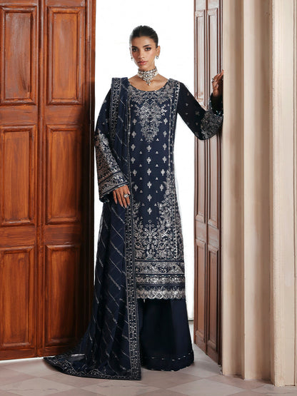 Gulaal | Serica Raw Silk | Saphira - Formal Dress - available at Maria Faisal in UK and USA.