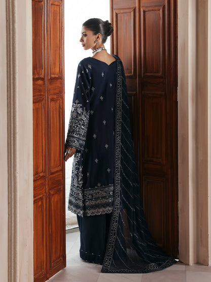 Gulaal | Serica Raw Silk | Saphira - Formal Dress - available at Maria Faisal in UK and USA.