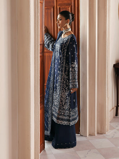 Gulaal | Serica Raw Silk | Saphira - Formal Dress - available at Maria Faisal in UK and USA.