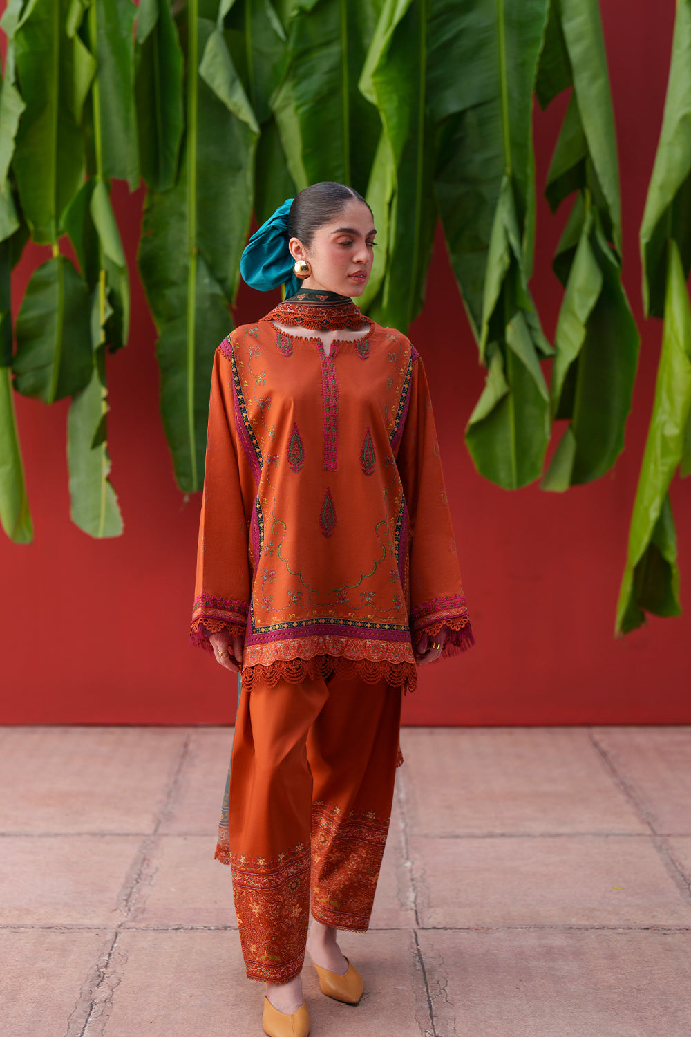 Saira Rizwan | Laanem SS 26 | AZAI-B-SRL26-03 - Luxury Dress - available at Maria Faisal in UK and USA.
