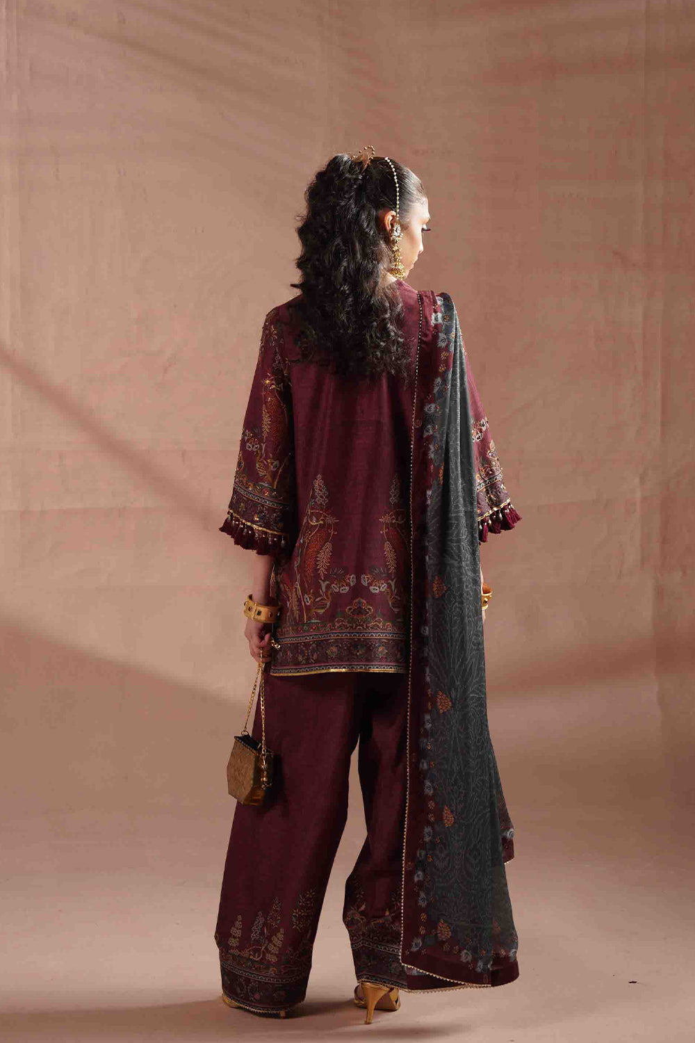 Saira Rizwan | Ramadan Edit 26 | YARA- SRRSP-26-04 - Dress - available at Maria Faisal in UK and USA.