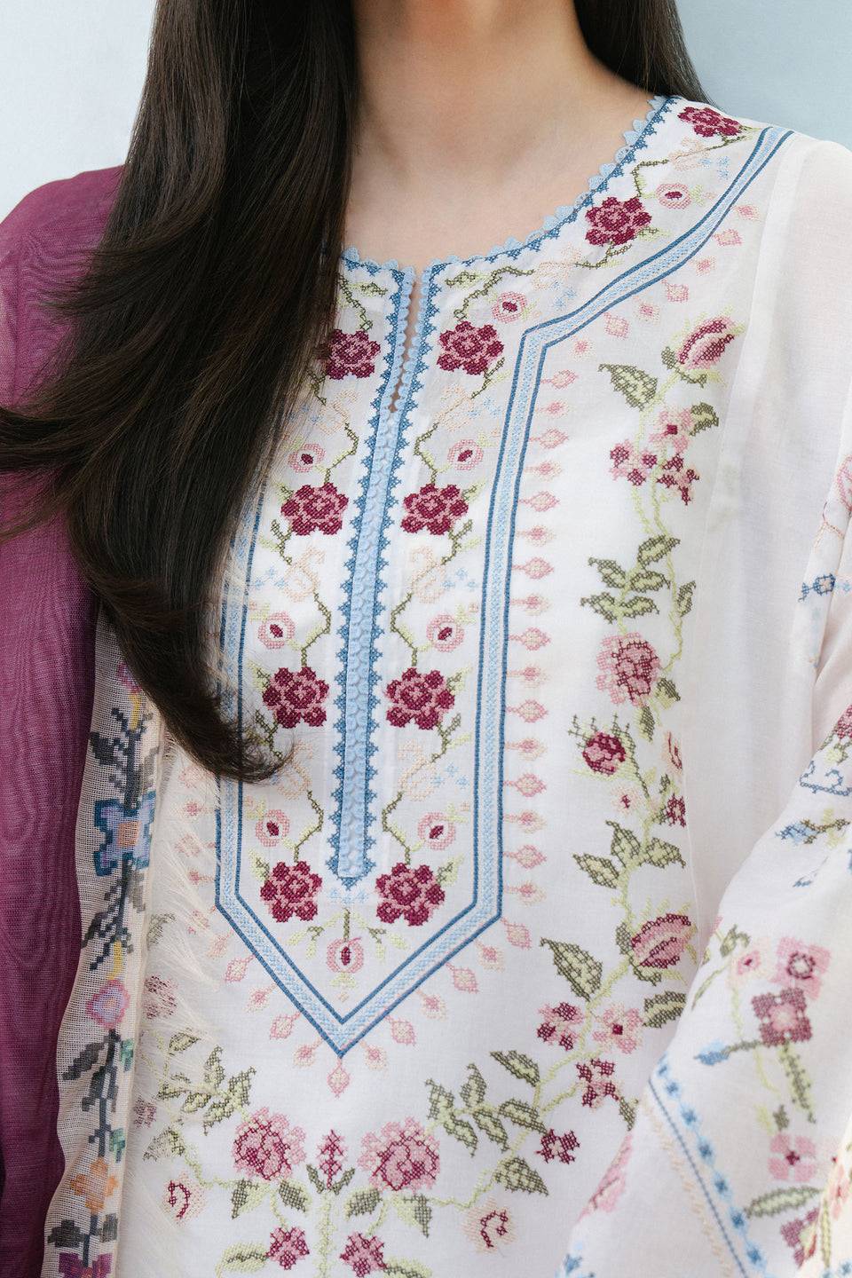 Zara Shahjahan | Coco Lawn 25 | SERENE-2B by Maria Faisal - Registered Vendor of : Zara Shahjahan - type : Ladies Clothes - 100% original wedding dresses