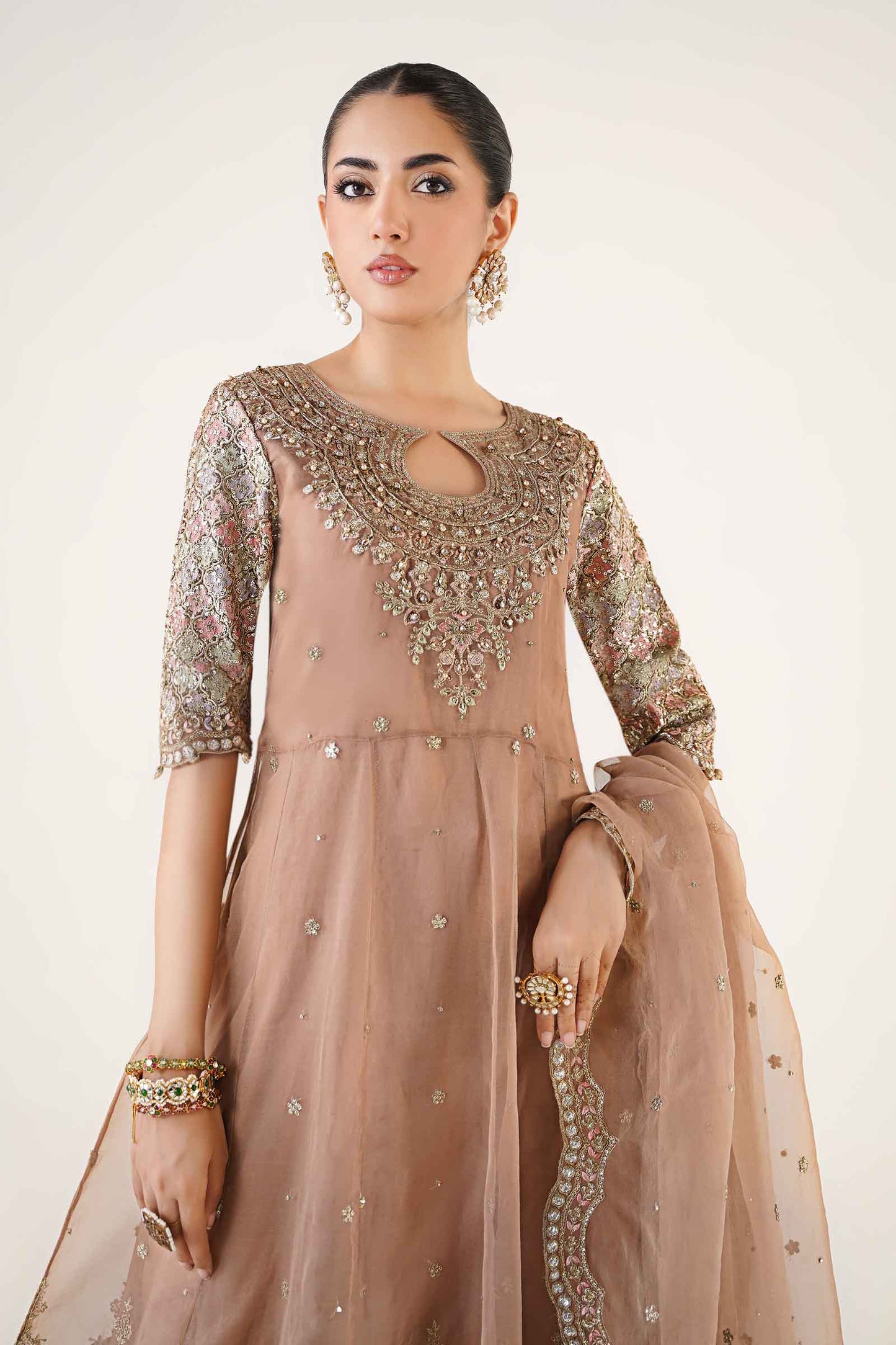 Maira B | Ready to Wear | SF-EA24-31 by Maria Faisal - Registered Vendor of : Maria B - type : Wedding Dress - 100% original wedding dresses