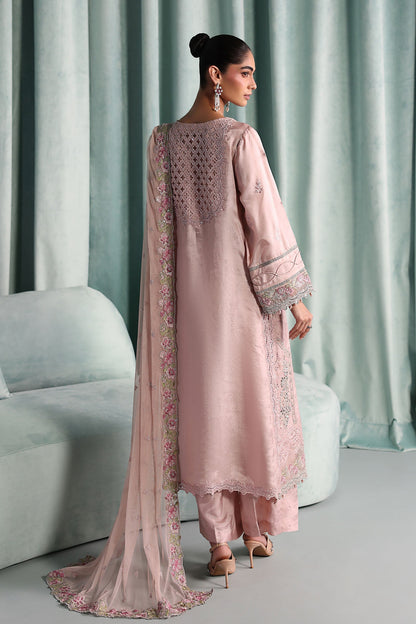 Maria B | Luxury Formals Pre Fall | SF-EA26-37-Pink - Formal Dress - available at Maria Faisal in UK and USA.