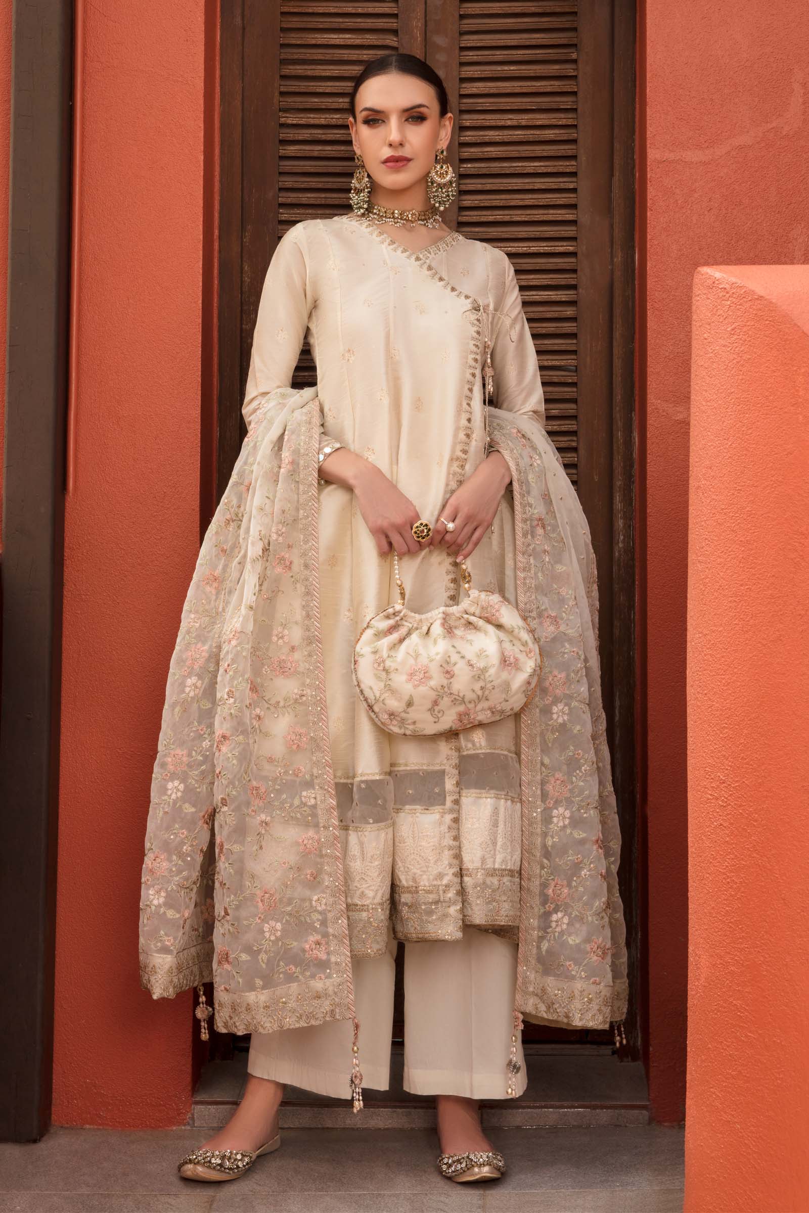 Maira B | Ready to Wear | SF-EF23-07R1 by Maria Faisal - Registered Vendor of : Maria B - type : Wedding Dress - 100% original wedding dresses