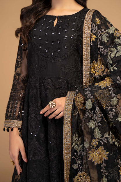 Maria B | Pre Fall 25 | Organza Frock 13 - Ladies Clothes - Maria Faisal