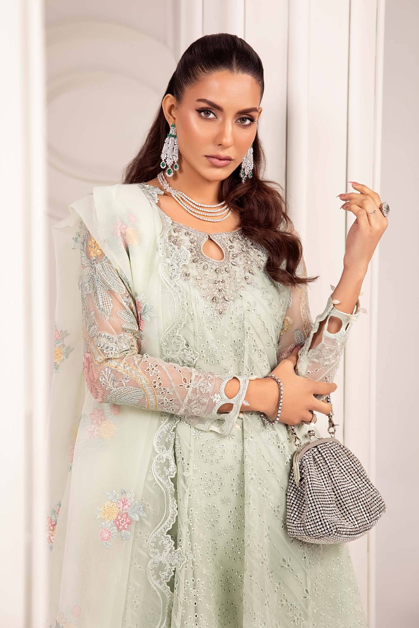Maira B | Ready to Wear | SF-EF24-03 by Maria Faisal - Registered Vendor of : Maria B - type : Wedding Dress - 100% original wedding dresses
