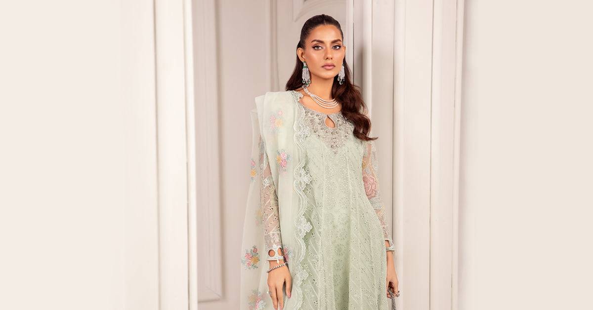 Maira B | Ready to Wear | SF-EF24-03 by Maria Faisal - Registered Vendor of : Maria B - type : Wedding Dress - 100% original wedding dresses