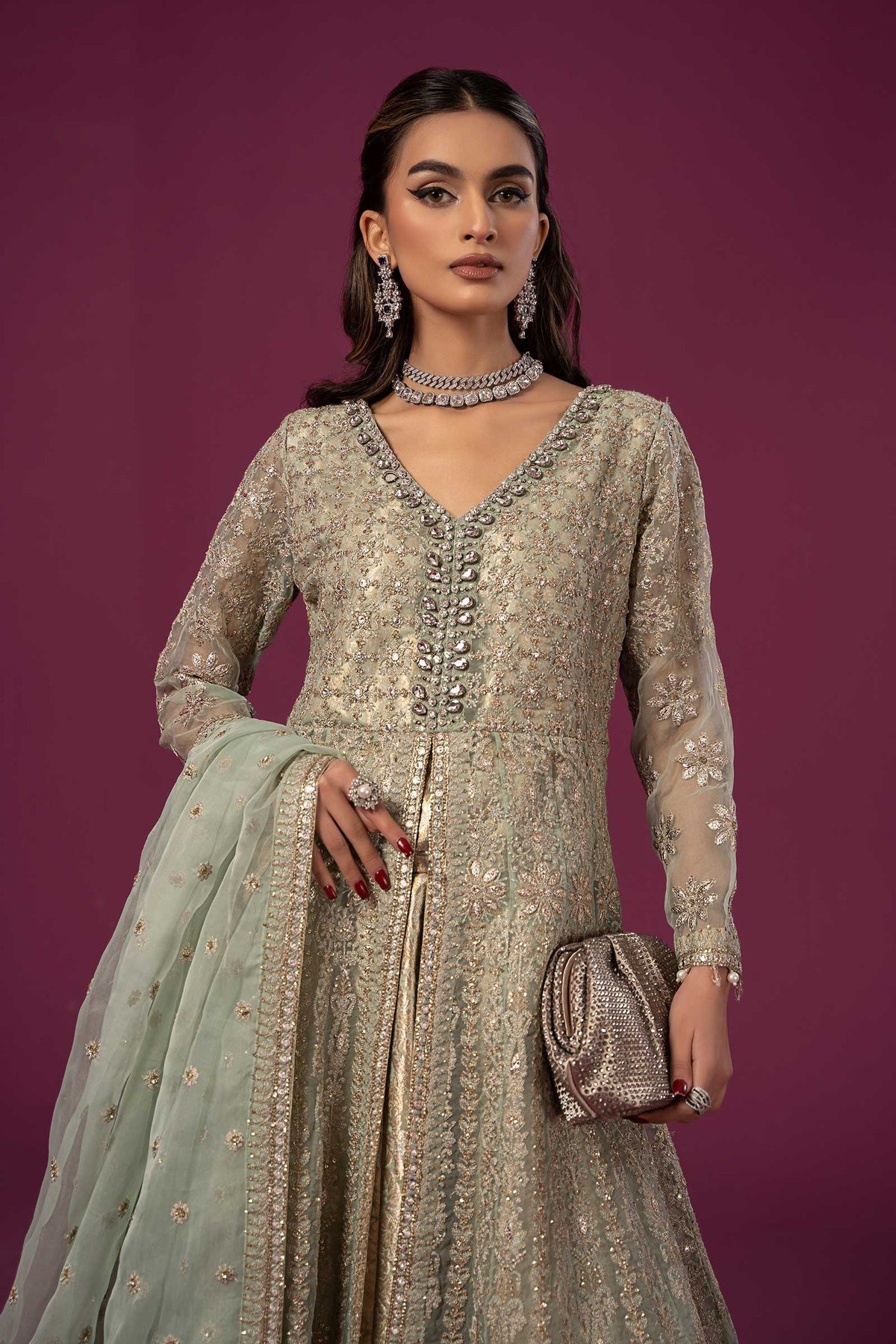 Maria B | Formal Wears | SF-EF24-04 - Wedding Dress - Maria Faisal