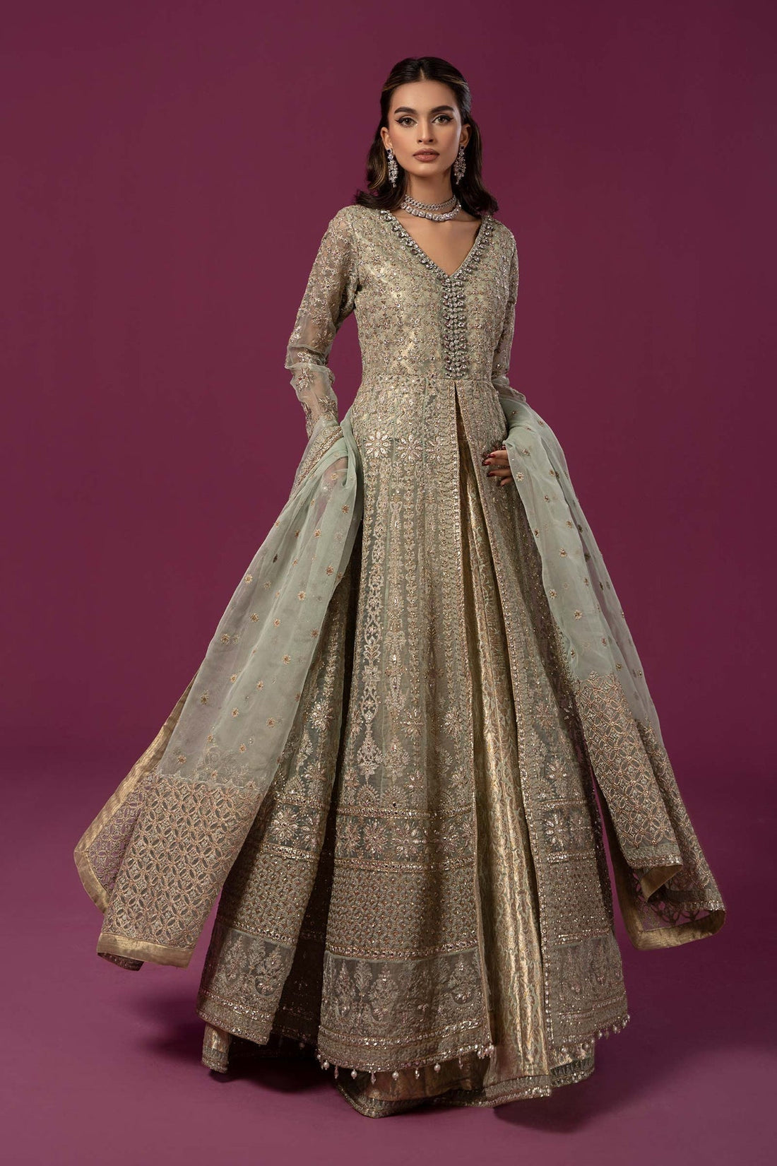 Maria B | Formal Wears | SF-EF24-04 - Wedding Dress - Maria Faisal