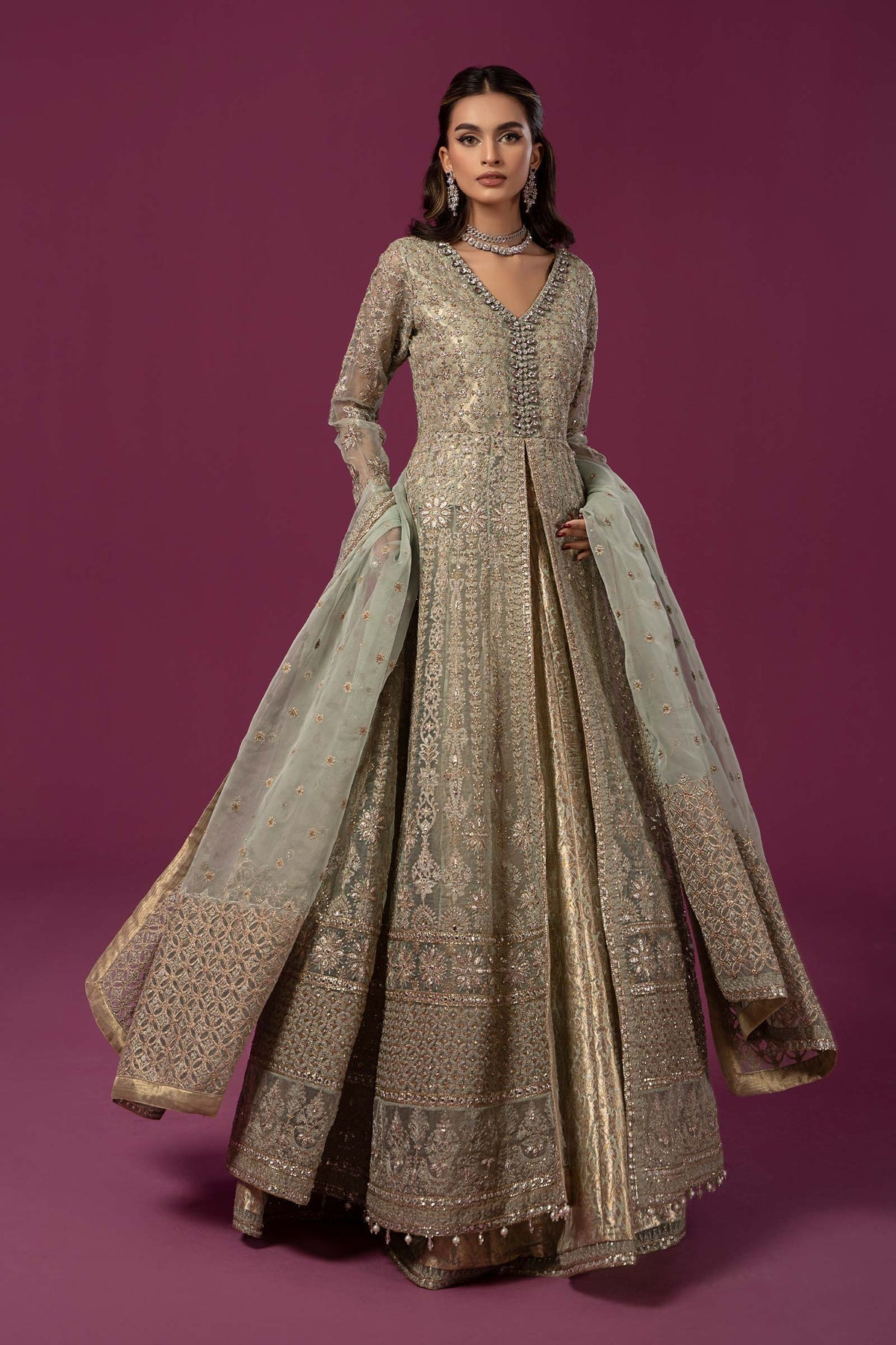 Maria B | Formal Wears | SF-EF24-04 - Wedding Dress - Maria Faisal
