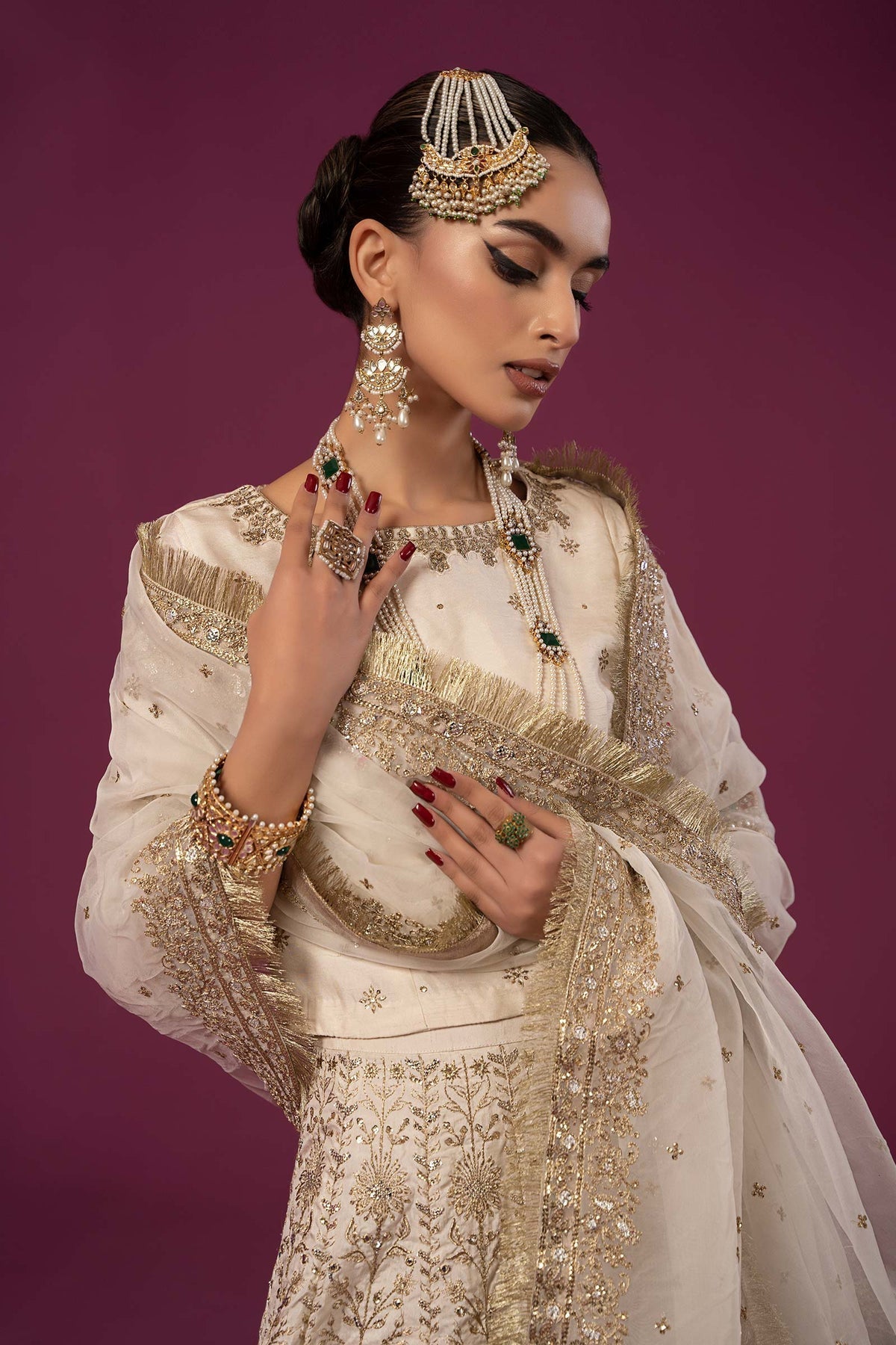 Maria B | Formal Wears | SF-EF24-26 - Wedding Dress - Maria Faisal
