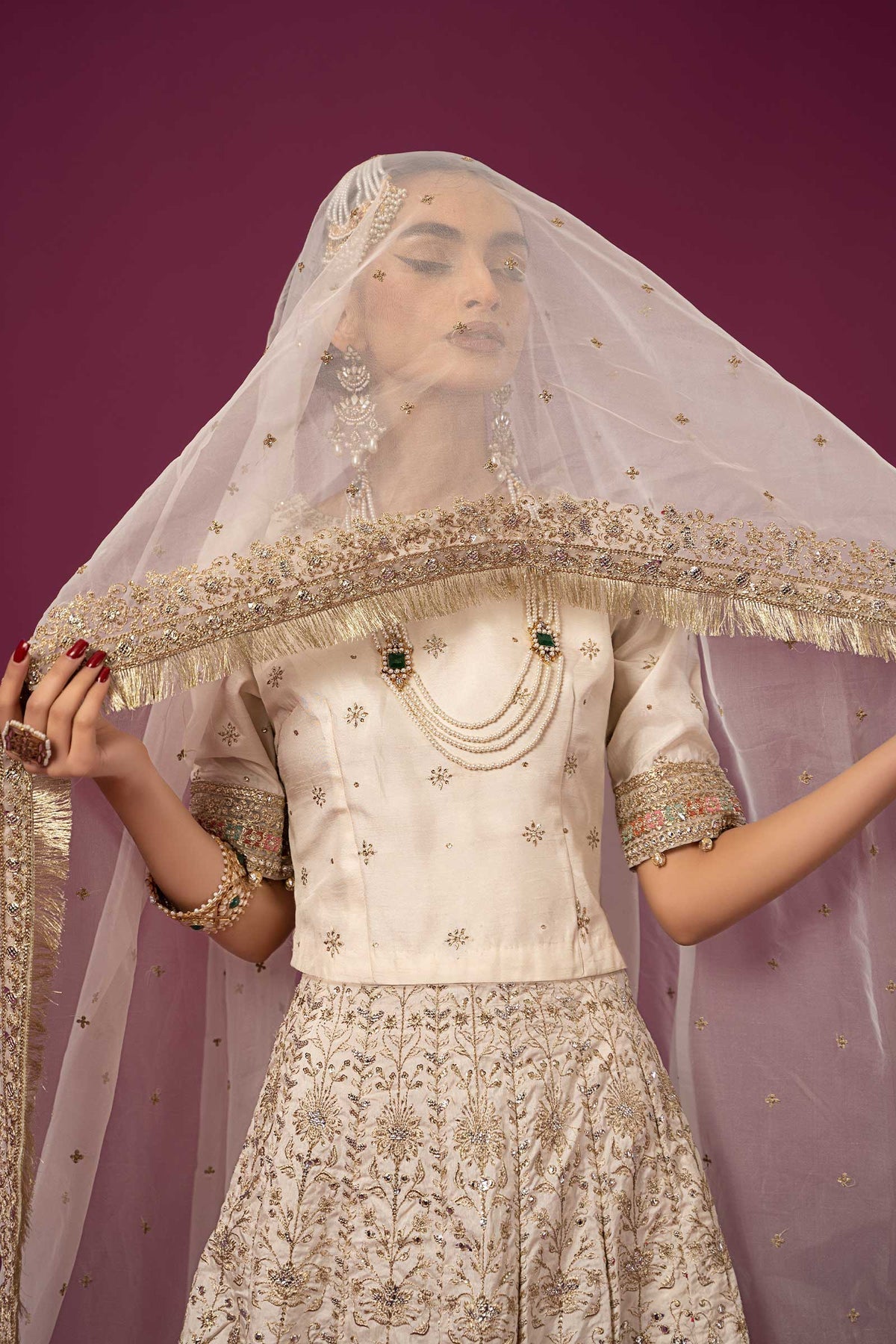 Maria B | Formal Wears | SF-EF24-26 - Wedding Dress - Maria Faisal